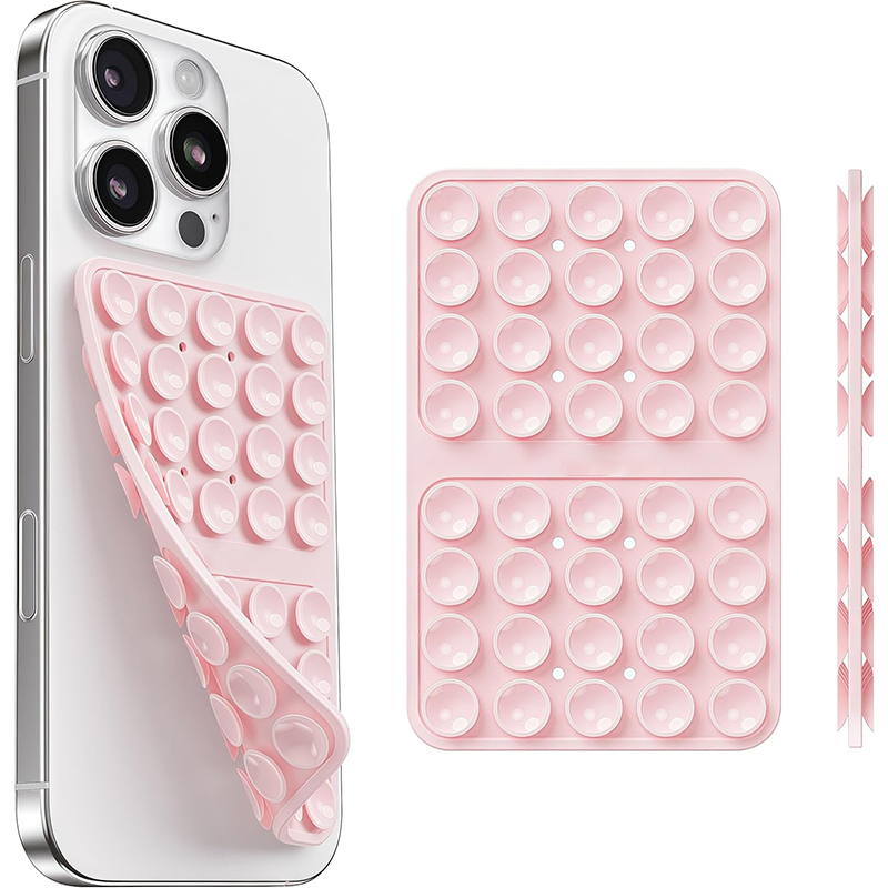 Phone Cases Video - Suporte de celular com ventosa dupla