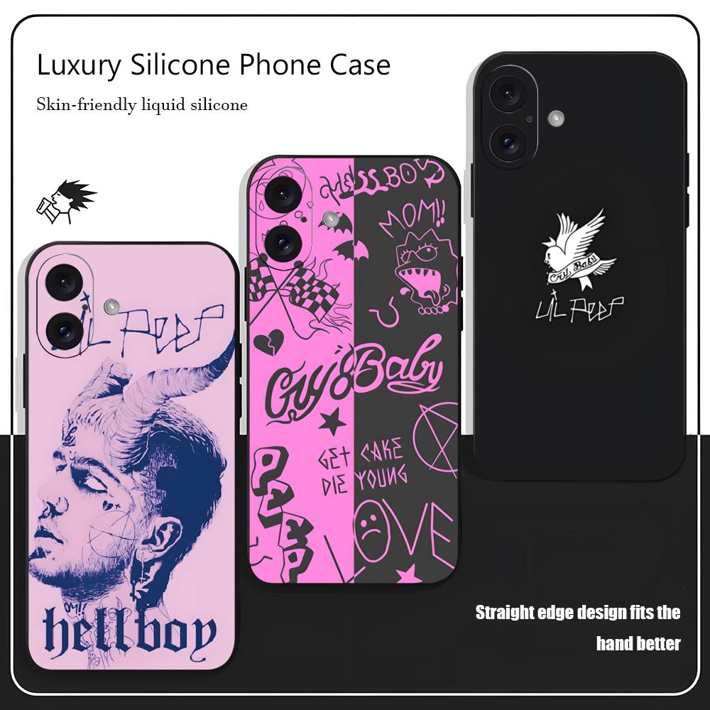 Phone Cases Iphone 15 - Capa de Celular L-Lil Peep Famoso