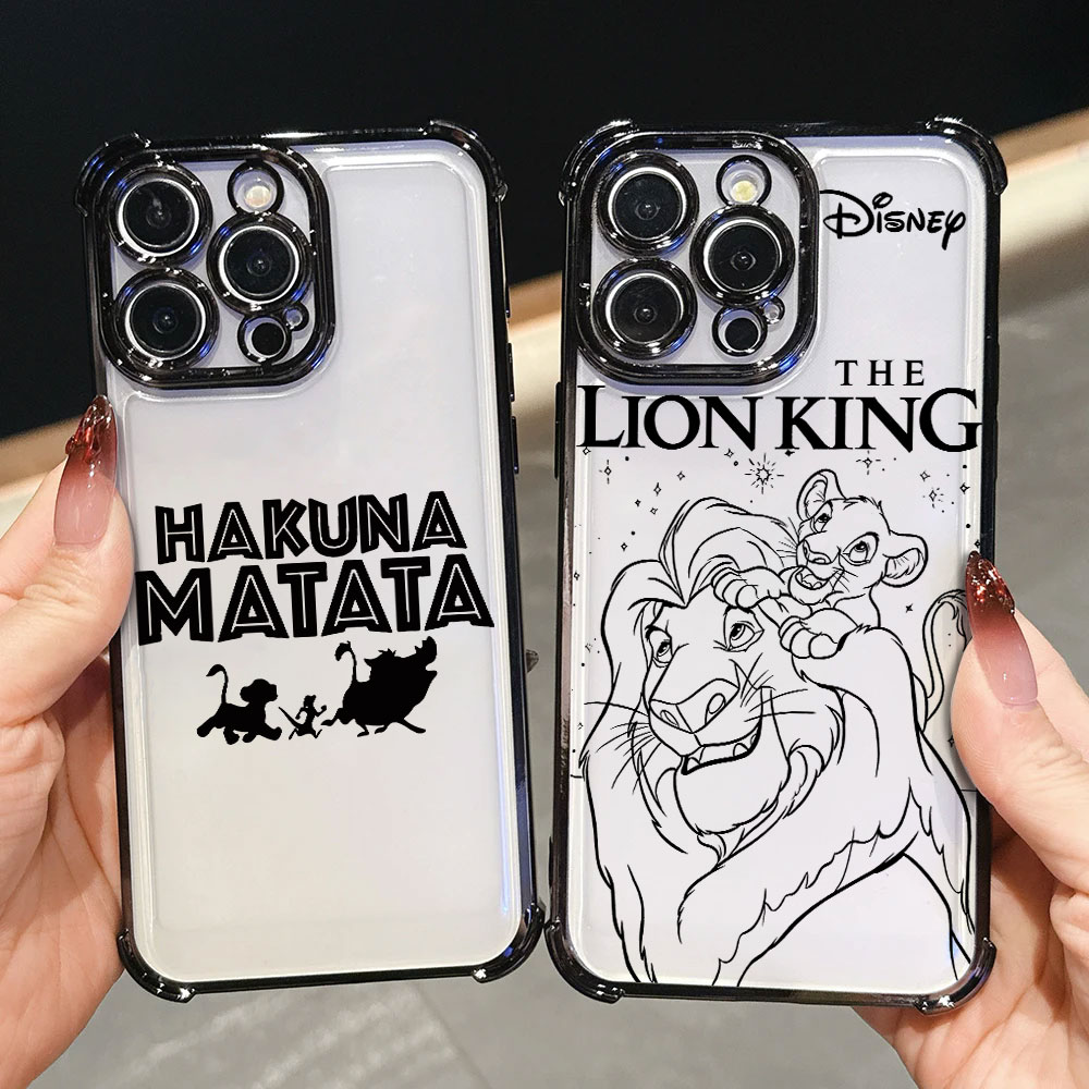 Phone Cases Disney - Capa de Luxo Antichoque HAKUNA MATATA