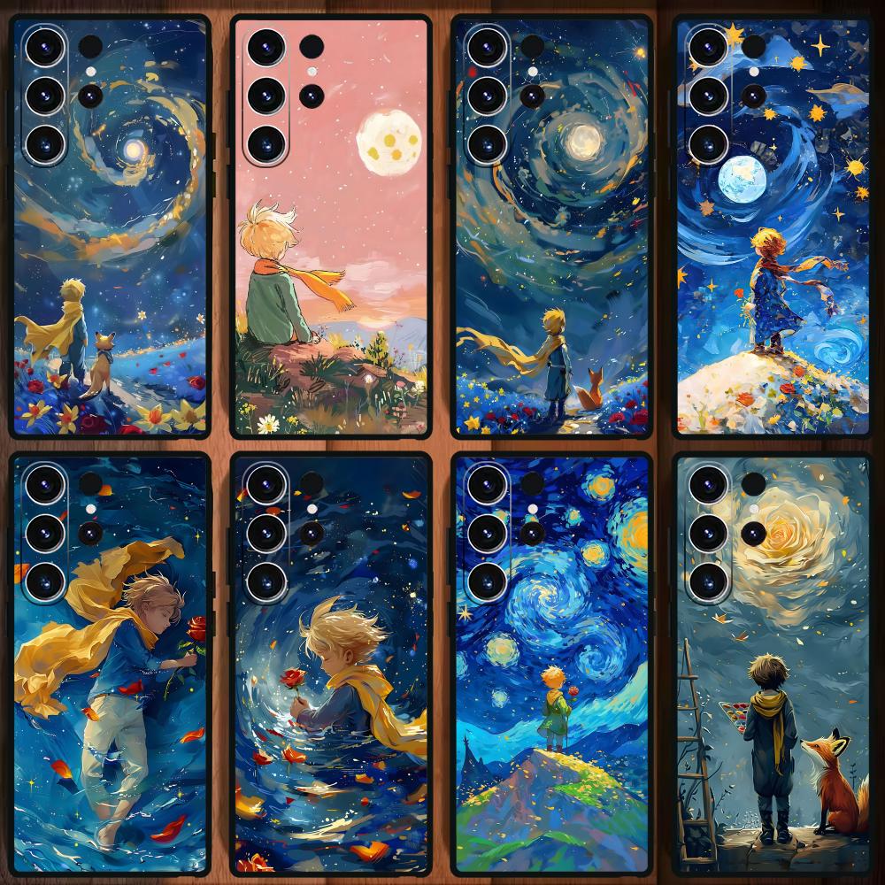 Phone Cases Black - Anime o pequeno príncipe caso de