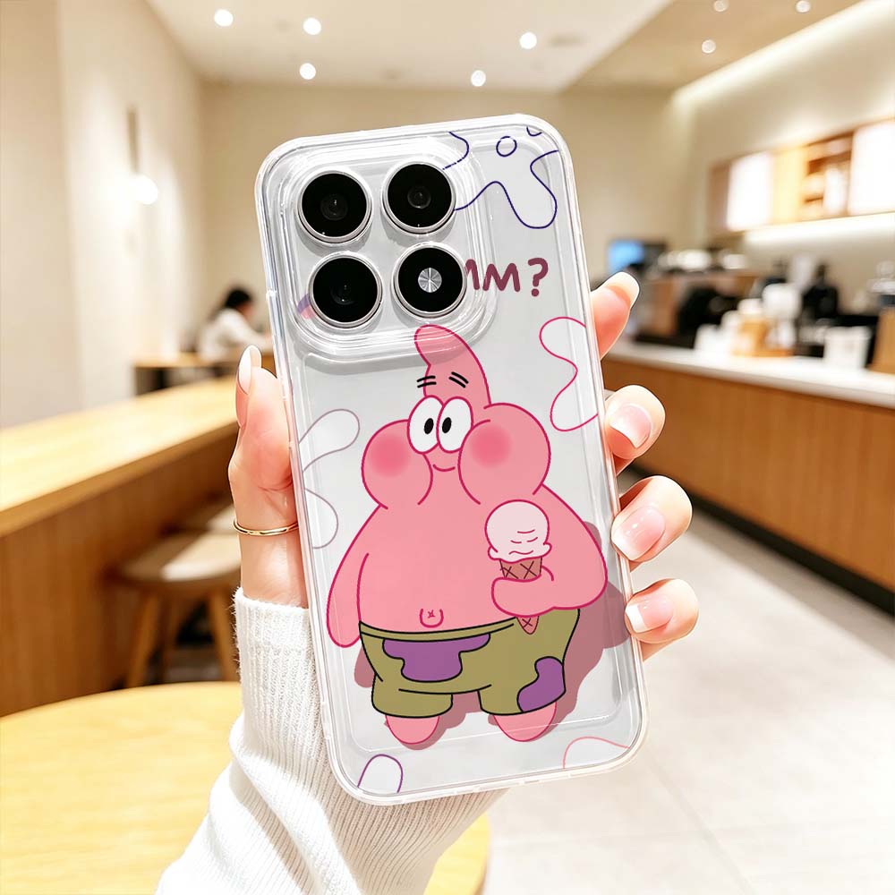 Phone Cases Xiaomi 14T - Capa S-Starfish S-SpongeBob para Xiaomi Mi