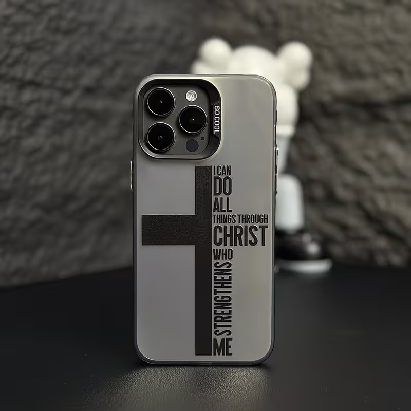 Phone Cases Iphone 15 - Capa de Celular Anti-Impressão Digital com