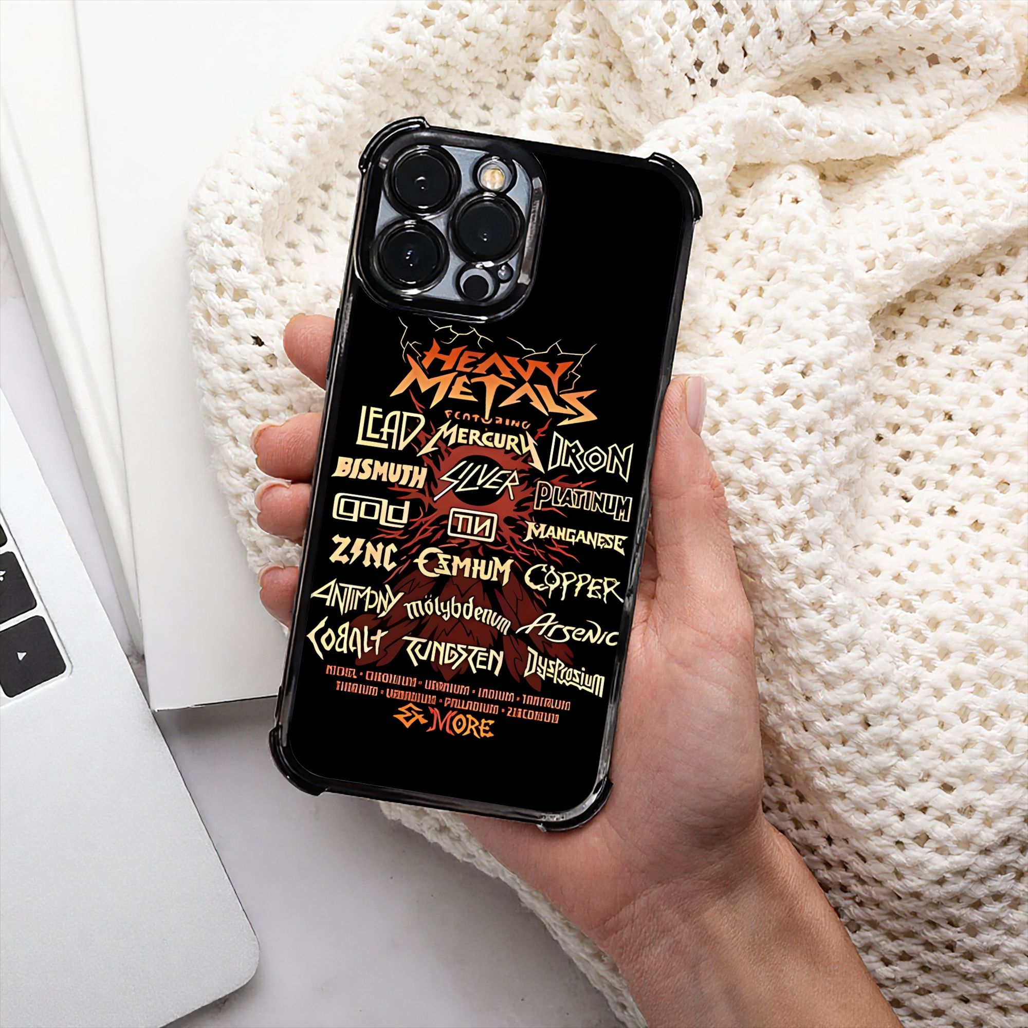 Phone Cases Metal - Capa de Telefone Paródia com Processo