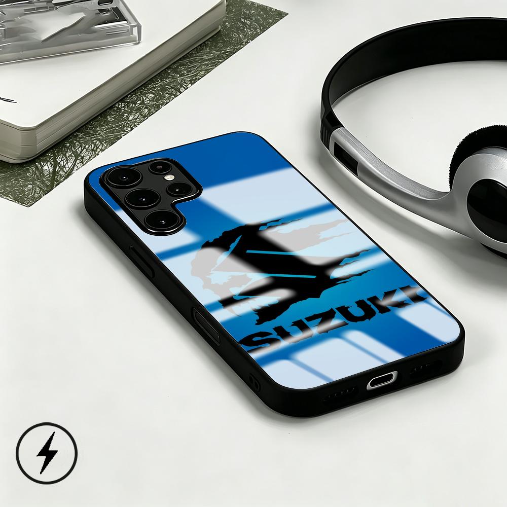 Phone Cases For Samsung S22 - Capa de Telefone com Logo Suzuki-Now