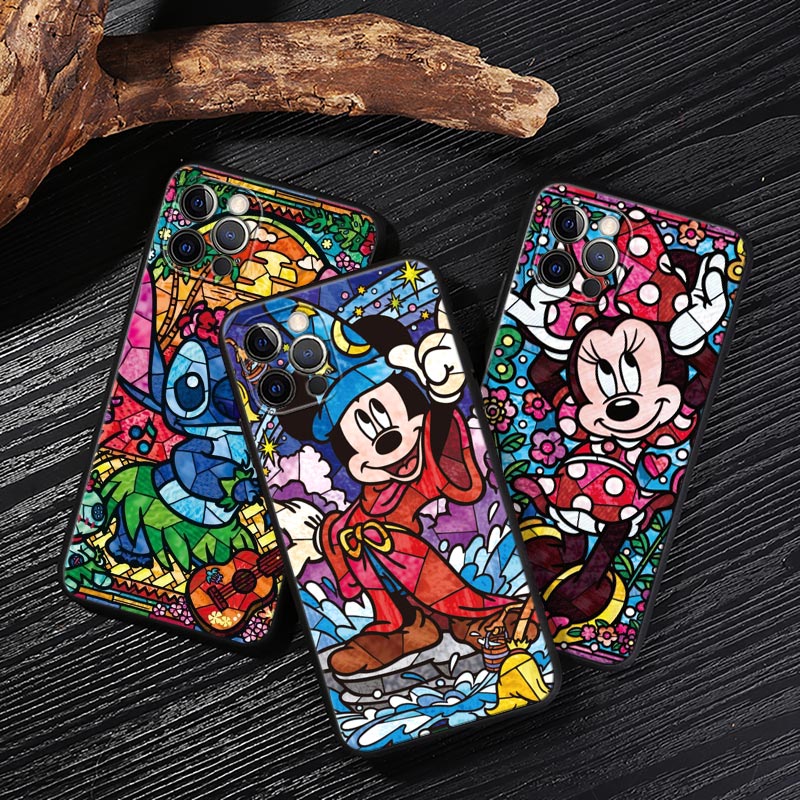 Phone Cases Disney - Capa Disney com Pintura Artística Minnie