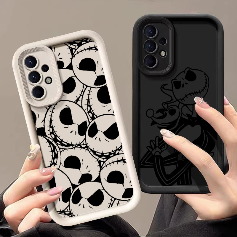 Phone Cases Disney - Capa de Silicone Macia Jack Sally