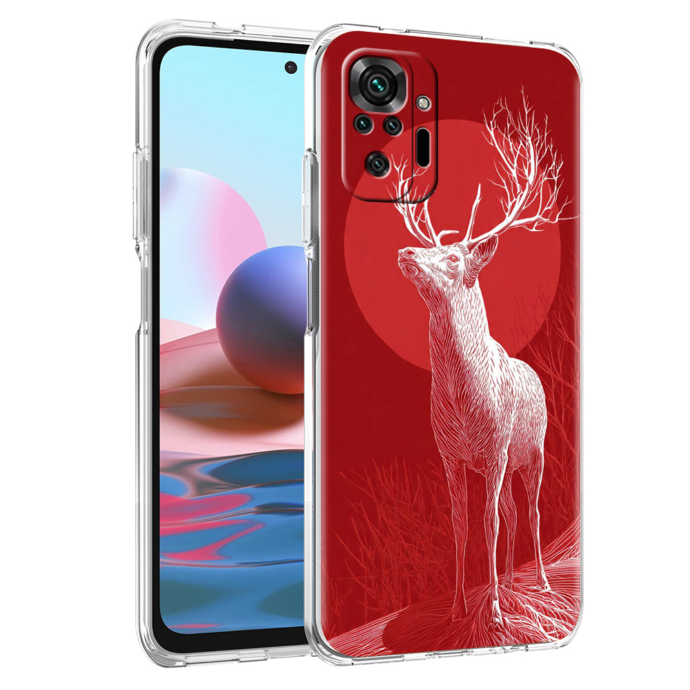 Phone Cases Red Deer - Capa Transparente para Celular Redmi 14C