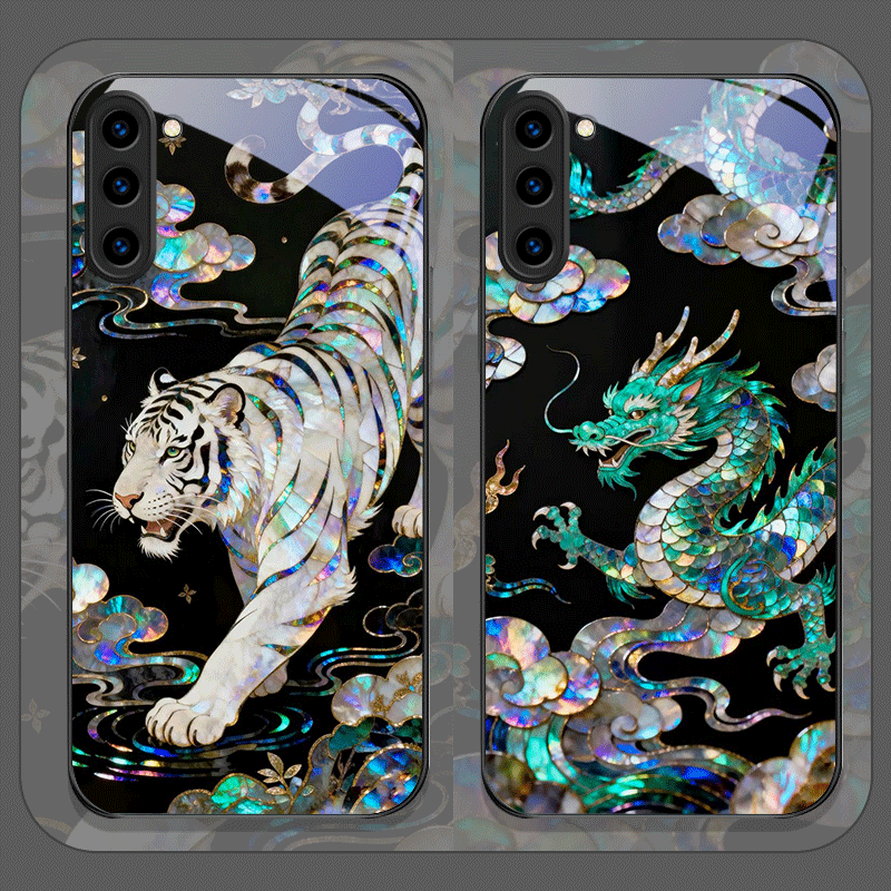 Phone Cases Samsung S25 Fe - Capa de Telefone em Vidro Temperado