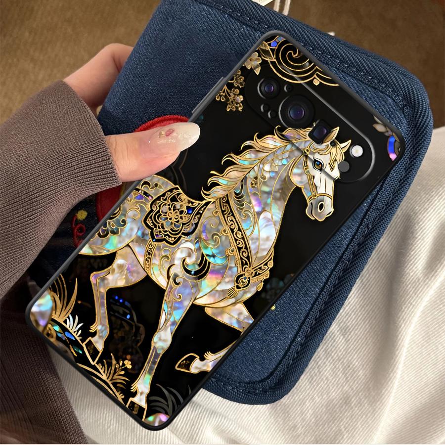 Phone Cases Google Pixel 9A - Capa de Telefone Lucky Horse para