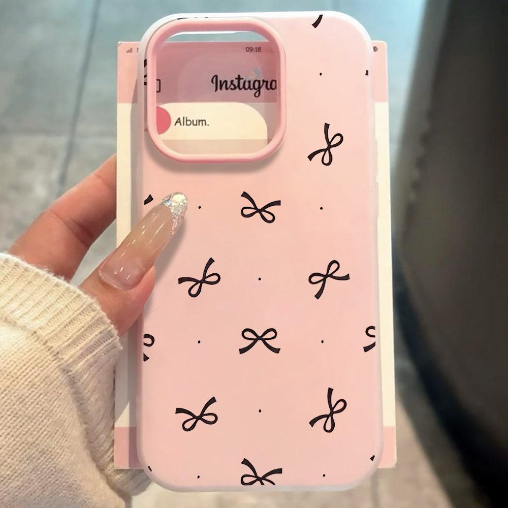 Phone Cases Amazon - Capa de Silicone Antichoque com Laço