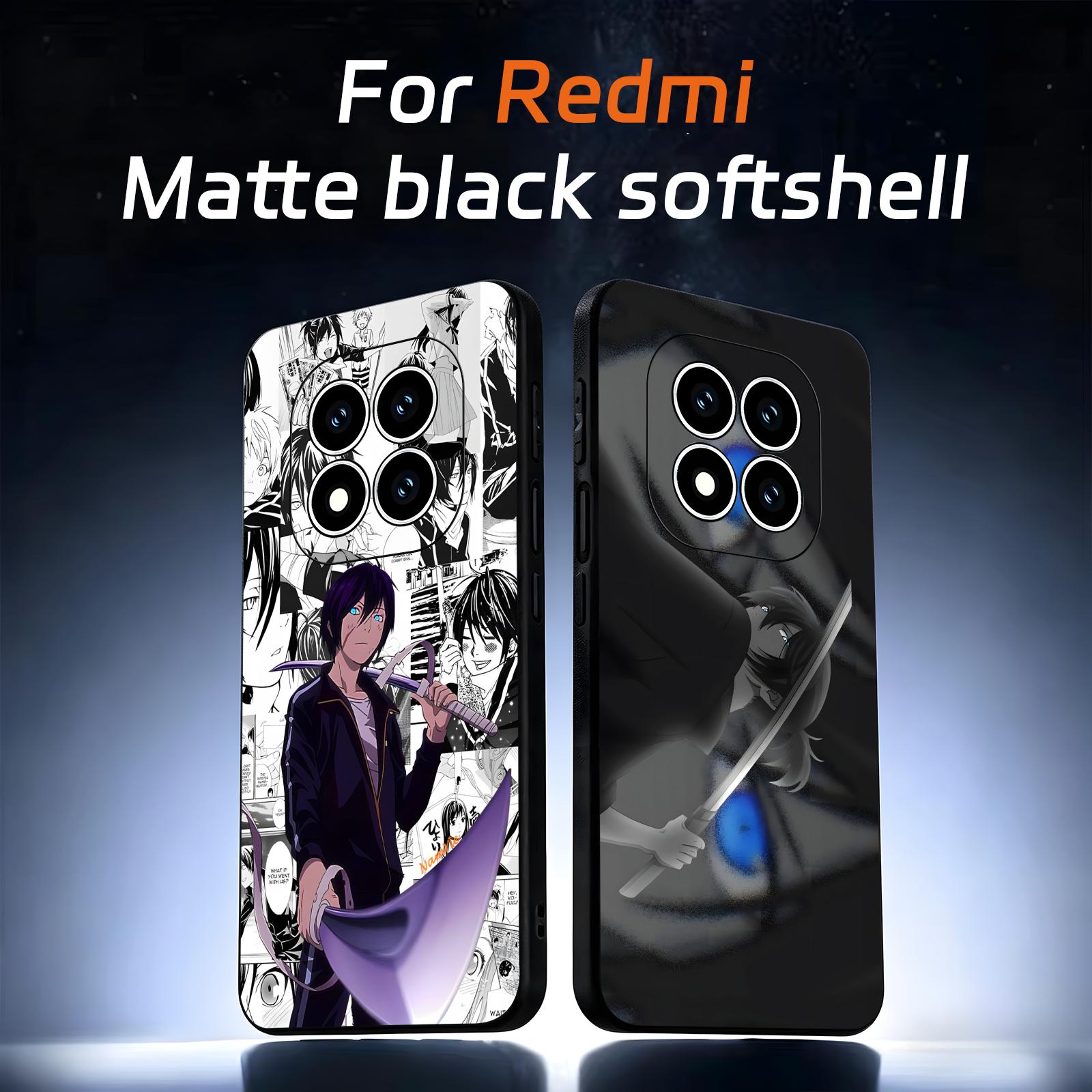 Phone Cases Black - Capa de Telefone Anime Noragami para