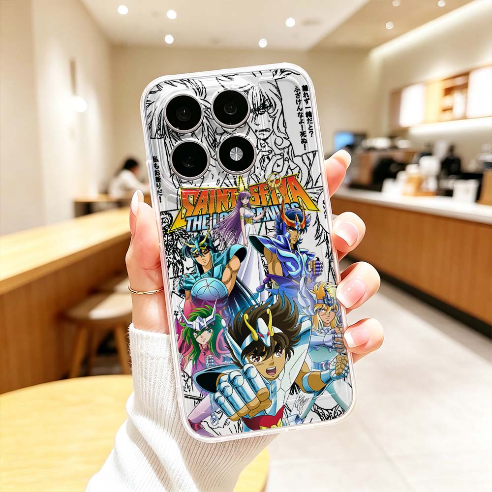Phone Cases Xiaomi 14T - Capa de Anime Saint Seiya para