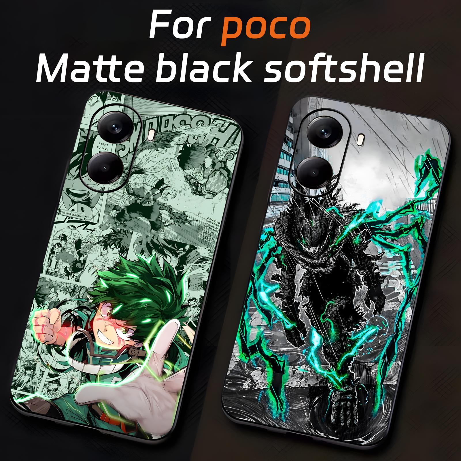 Phone Cases Black - Capa de Telefone Deku My Hero