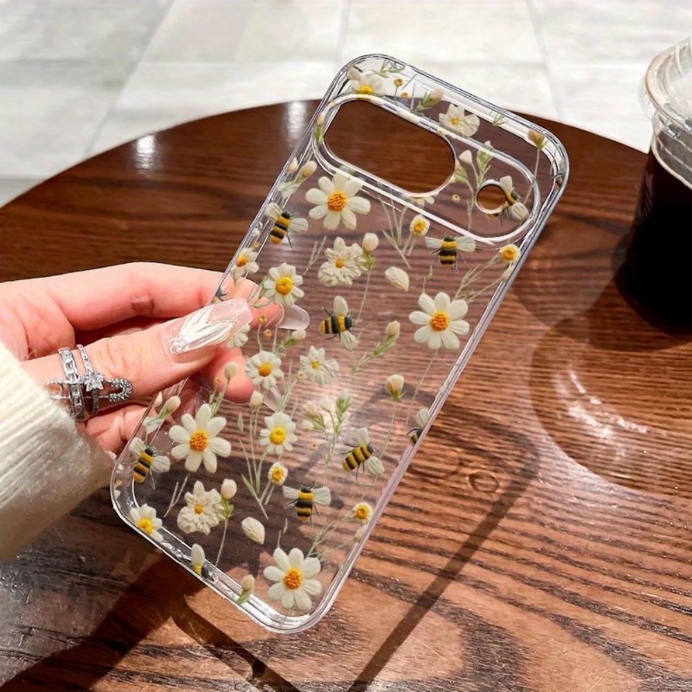 Phone Cases Google Pixel 9A - Capa de Telefone Transparente com Padrão