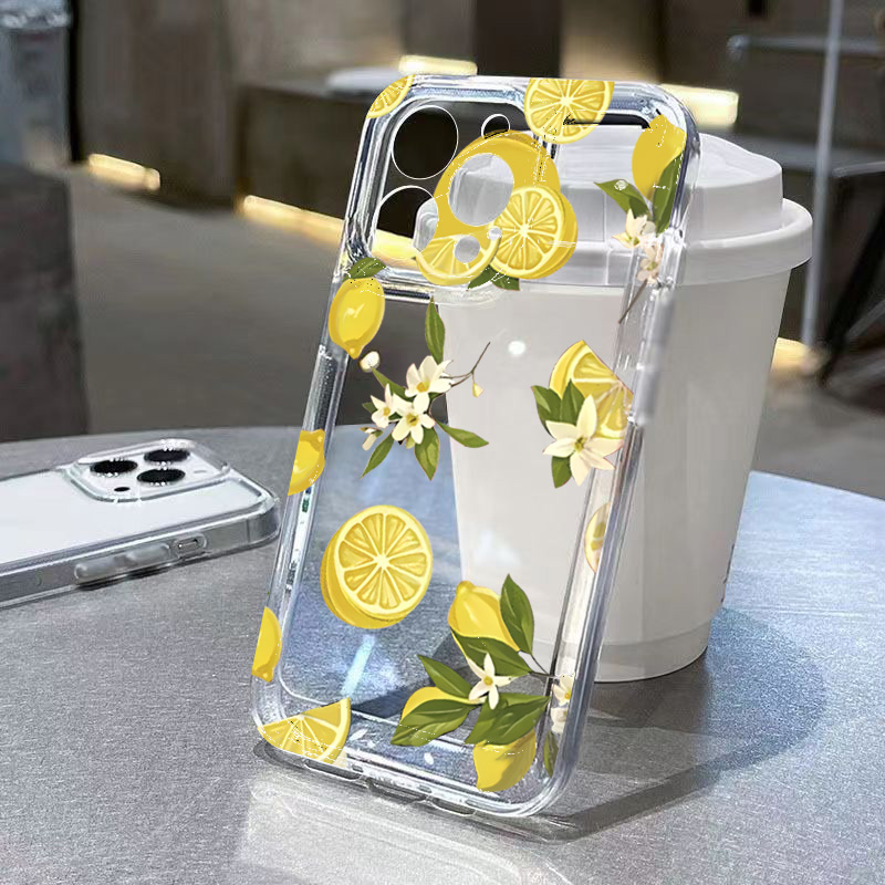 Phone Cases Samsung S25 Fe - Verão fruta limão flor clara caso