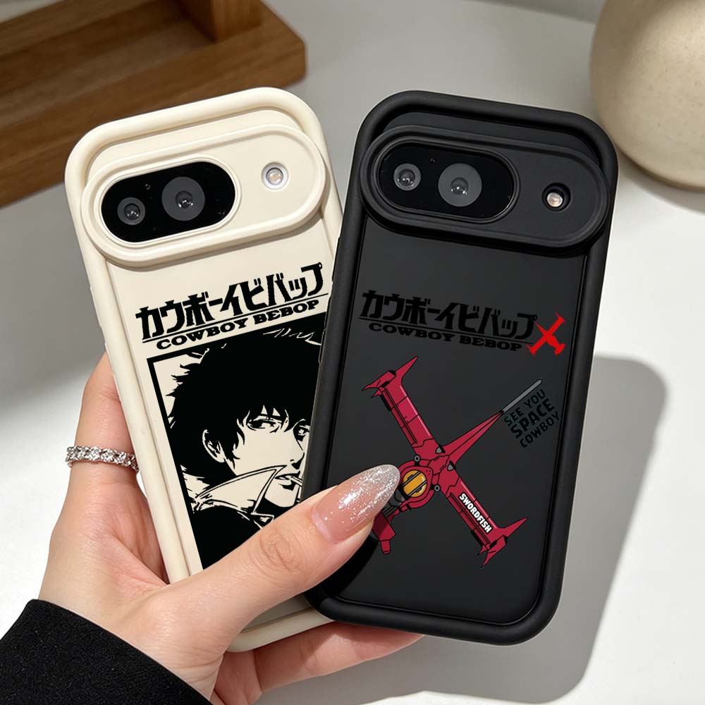 Phone Cases Google Pixel 9A - Capa de silicone para celular Cowboy