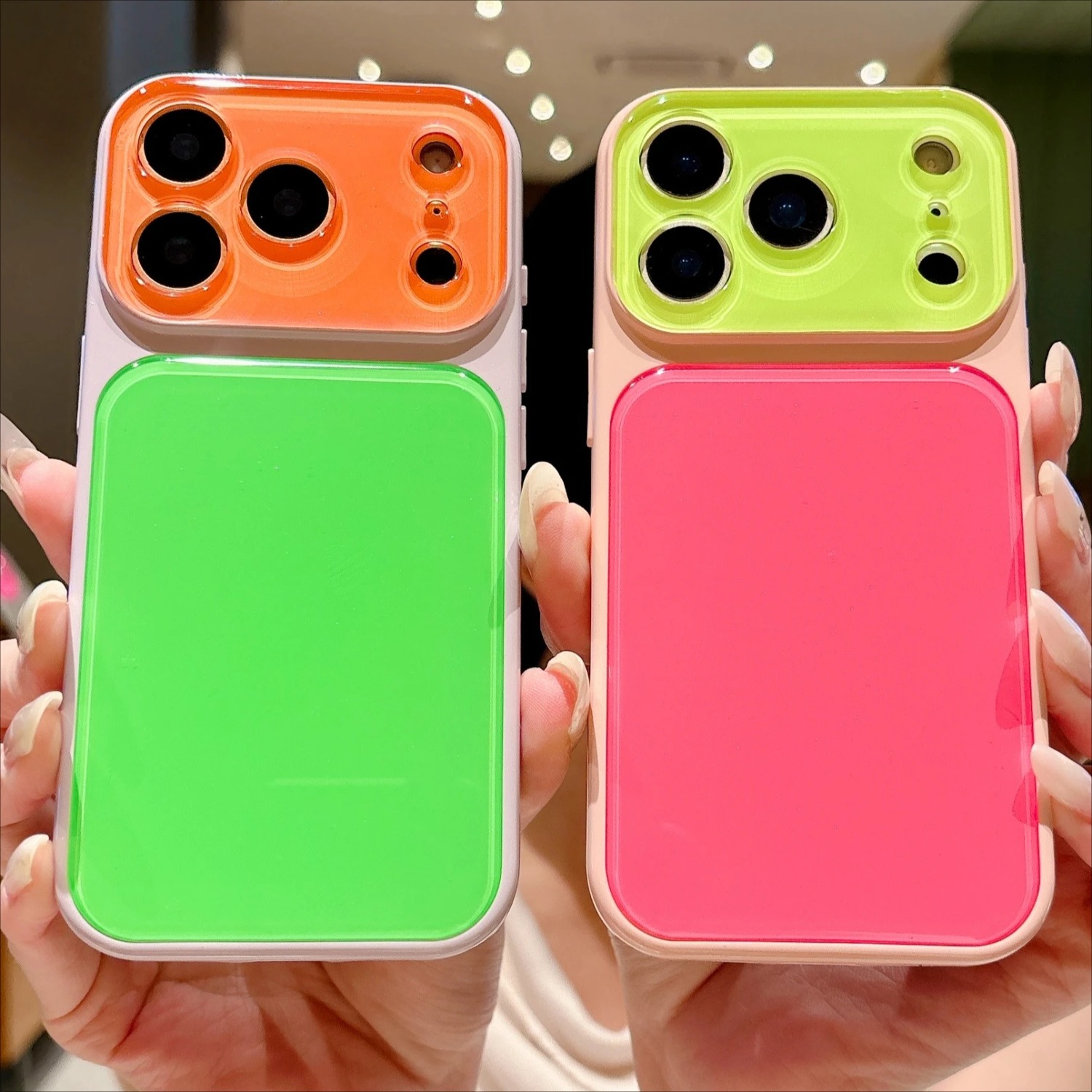 Phone Cases Vogue - Capa de Celular Color Block para