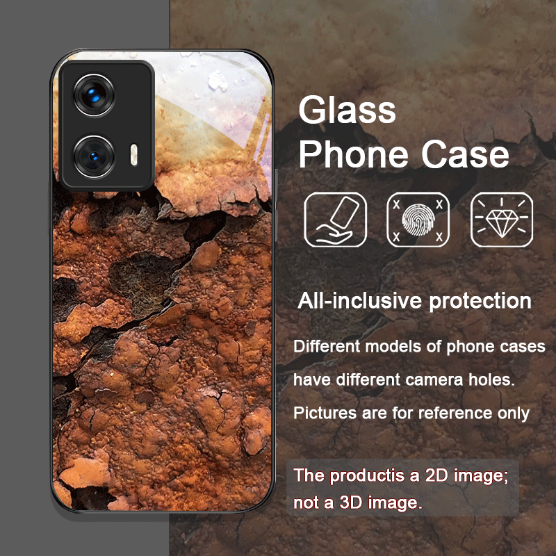 Criativo enferrujado padrão de - Phone Cases Metal avaliação e preço