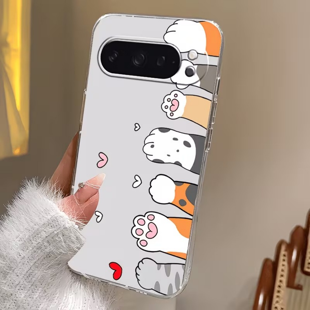 Capa de Silicone Transparente  - Phone Cases Google Pixel 9A avaliação e preço