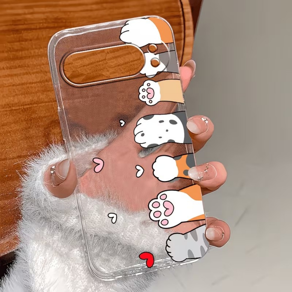 Capa de Silicone Transparente  - Phone Cases Google Pixel 9A avaliação e preço
