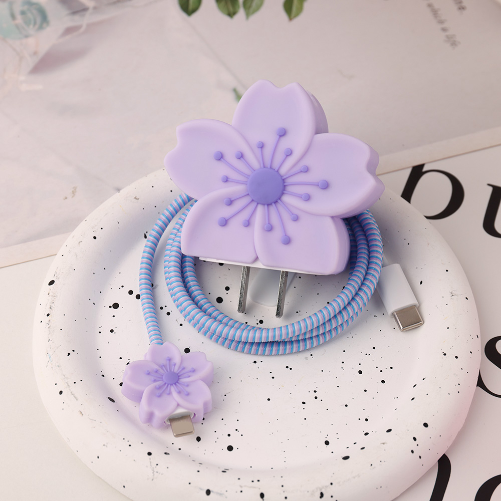 Pétala de carregador roxo para - Phone Cases Cherry avaliação e preço