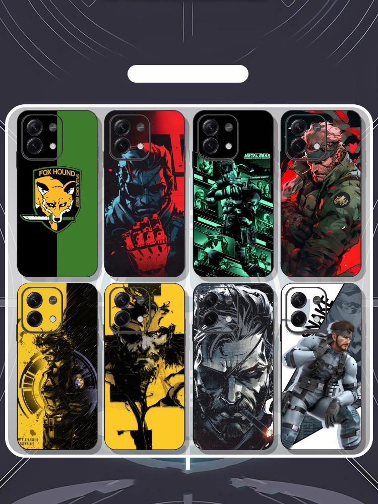 Game Metal Gear Solid Snake Ea - Phone Cases Black avaliação e preço