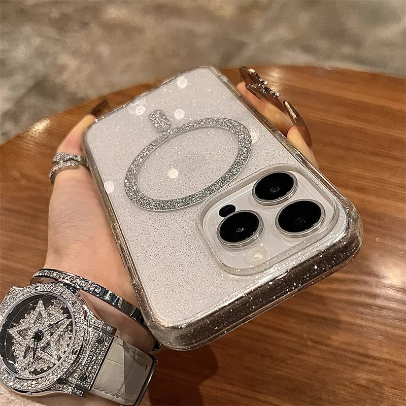 Luxo glitter para magsafe caso - Phone Cases Classy avaliação e preço