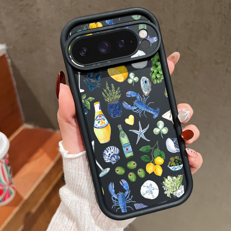 Capa de Telefone TPU com Padrã - Phone Cases Google Pixel 9A avaliação e preço
