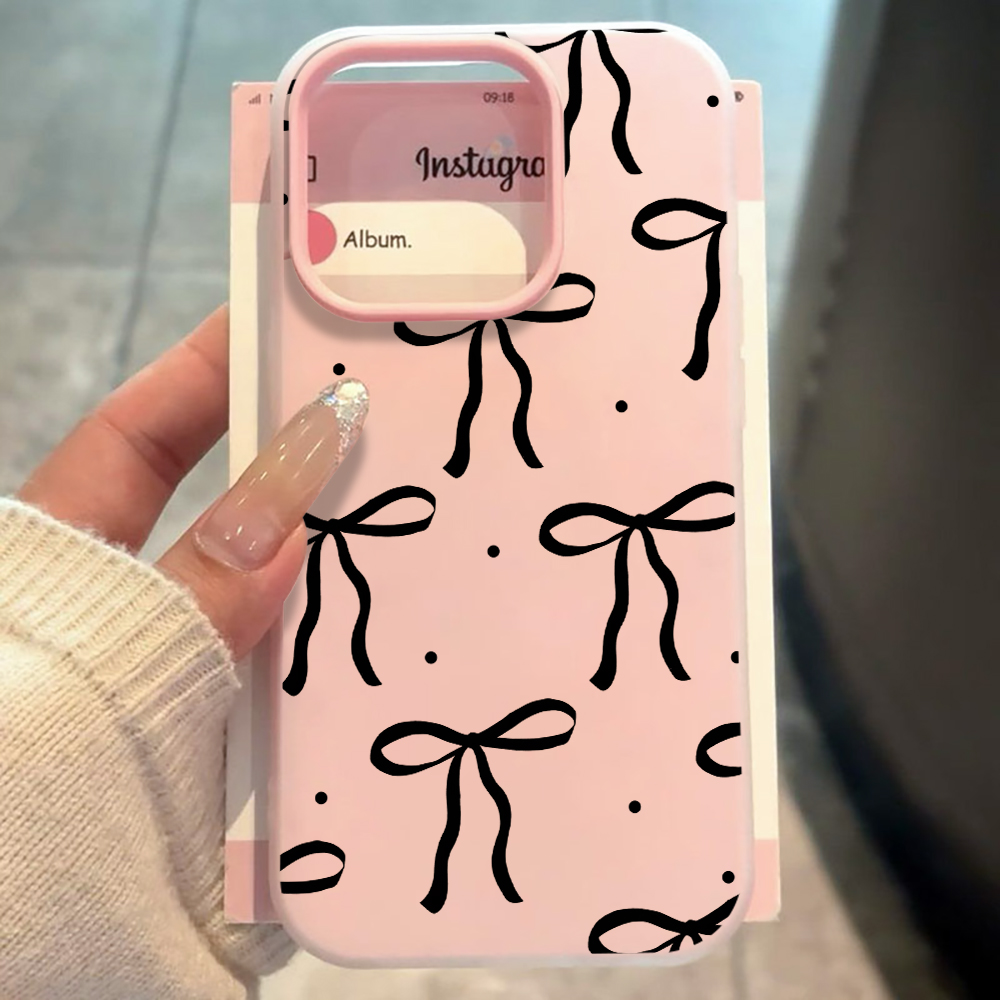 Capa de Silicone INS com Padrã - Phone Cases Xiaomi 14T avaliação e preço