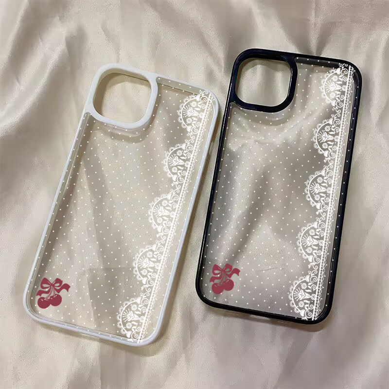 Capa de Celular Fofa com Laço  - Phone Cases Cherry avaliação e preço