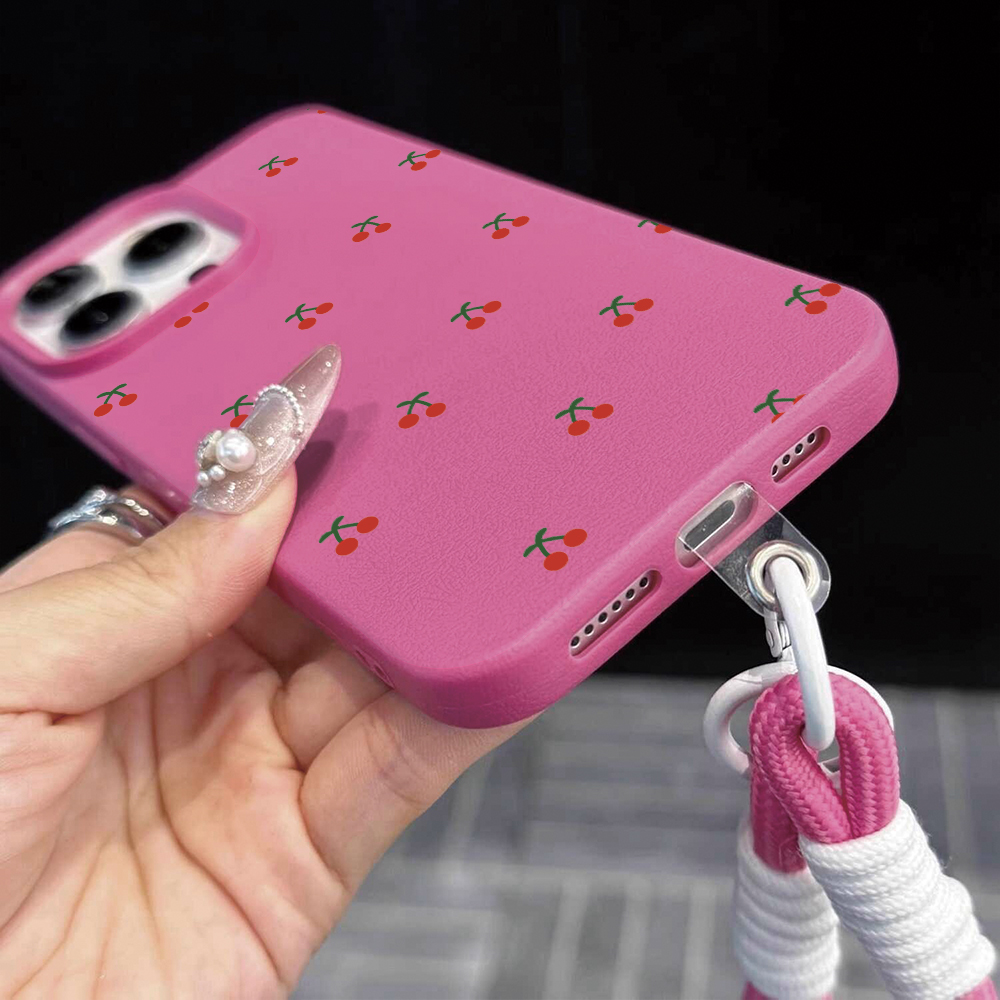 Capa de Silicone Fosca com Alç - Phone Cases Cherry avaliação e preço