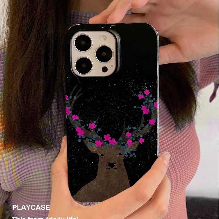 Capa de Celular Acrílica com E - Phone Cases Red Deer avaliação e preço