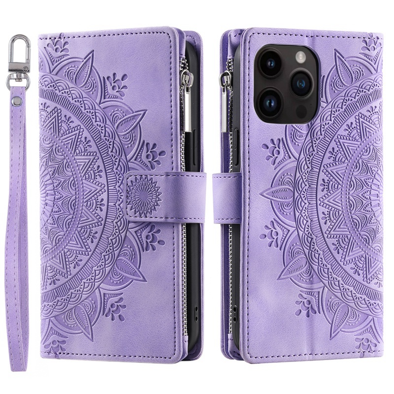 Capa carteira luxuosa com zípe - Phone Cases Classy avaliação e preço
