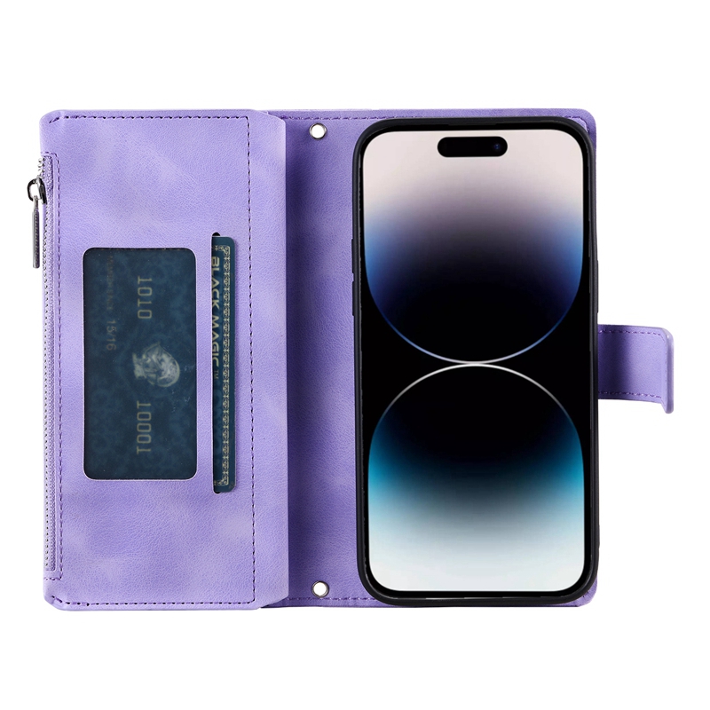 Capa carteira luxuosa com zípe - Phone Cases Classy avaliação e preço