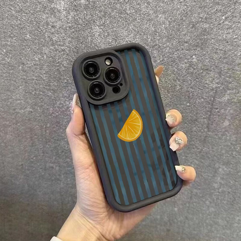 Listrado limão fatia padrão ca - Phone Cases Amazon avaliação e preço