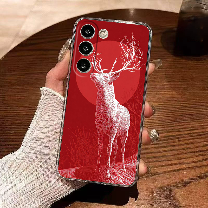 Capa de Telefone Transparente  - Phone Cases Red Deer avaliação e preço