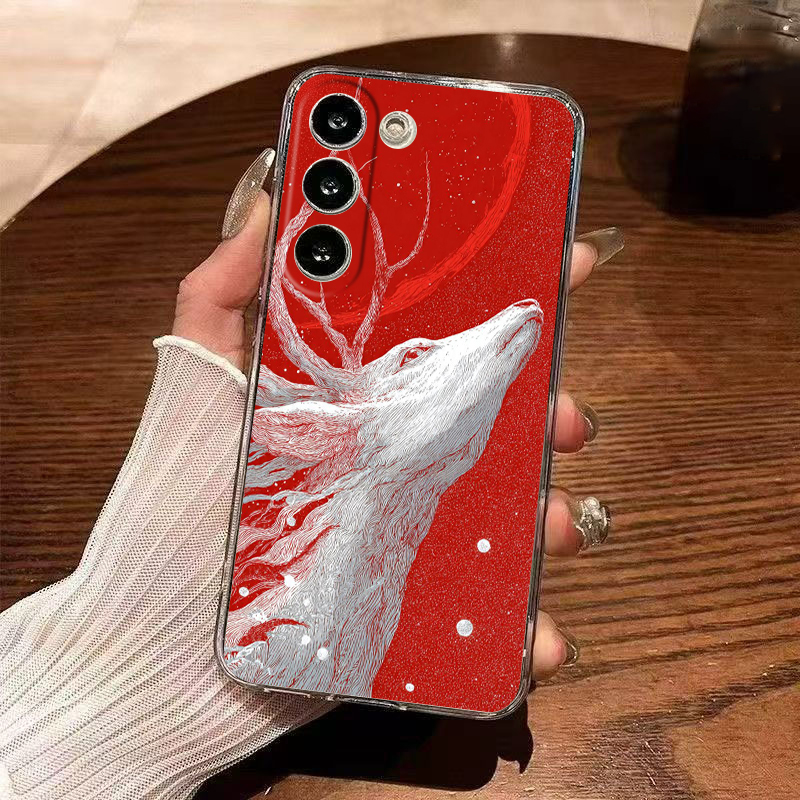 Capa de Telefone Transparente  - Phone Cases Red Deer avaliação e preço