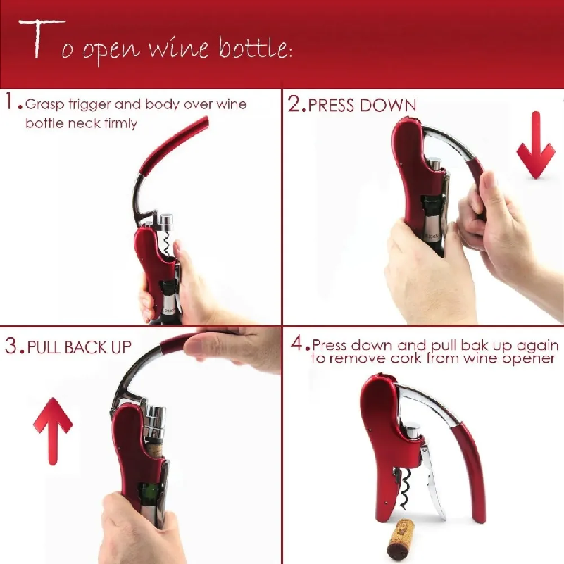 Abridor de Vinho Profissional  - Phone Cases The Dairy avaliação e preço