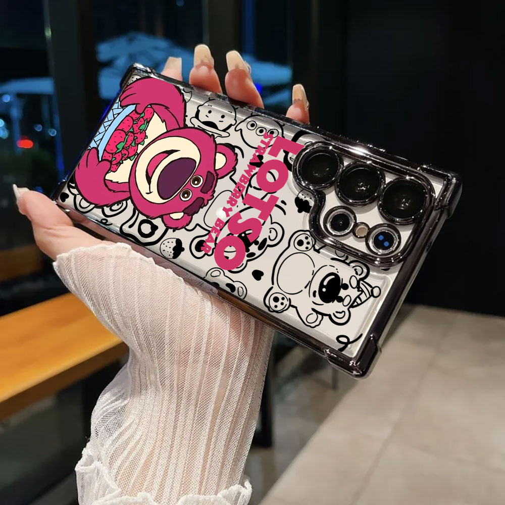 Capa de Silicone Lotso Strawbe - Phone Cases Disney avaliação e preço