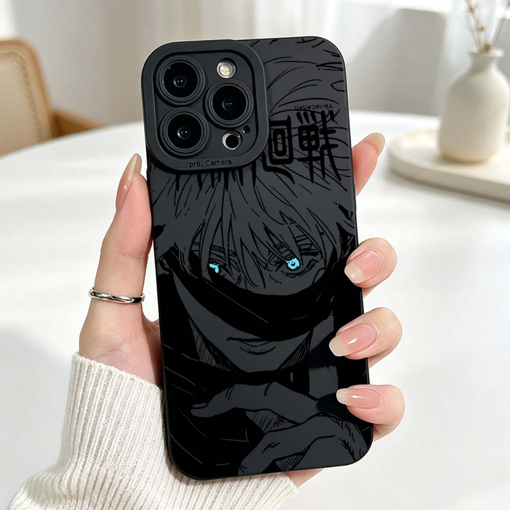 Capa de Silicone Macia Anime J - Phone Cases Iphone 15 avaliação e preço