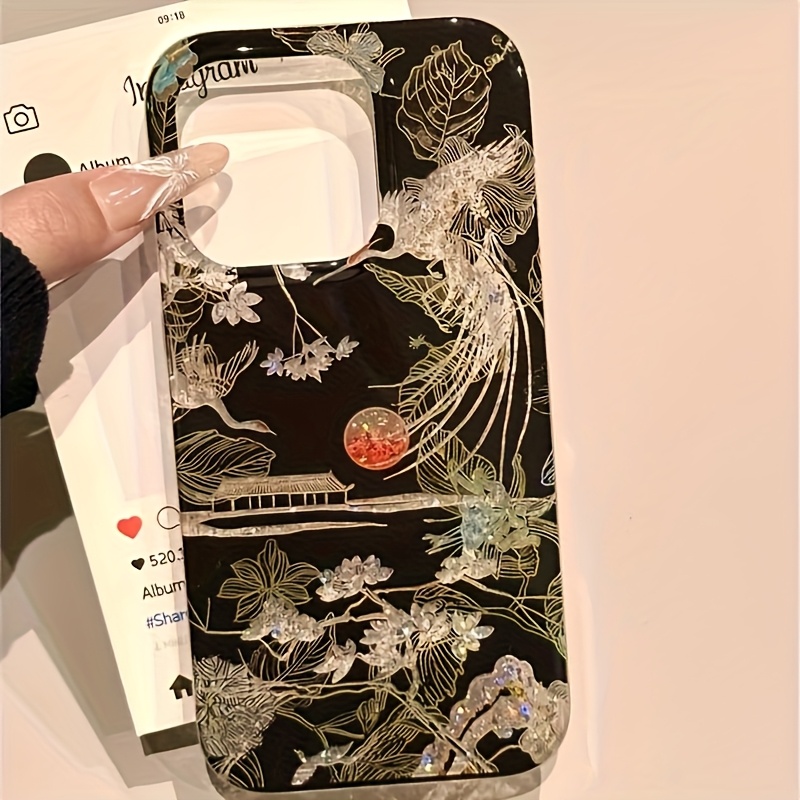 Capa de Celular de Luxo com Fl - Phone Cases Classy avaliação e preço
