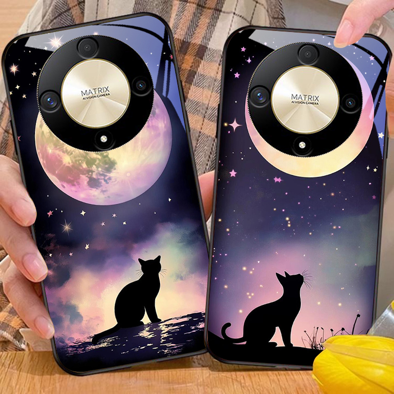 O gato sob a lua para honra ma - Phone Cases Under 200 avaliação e preço