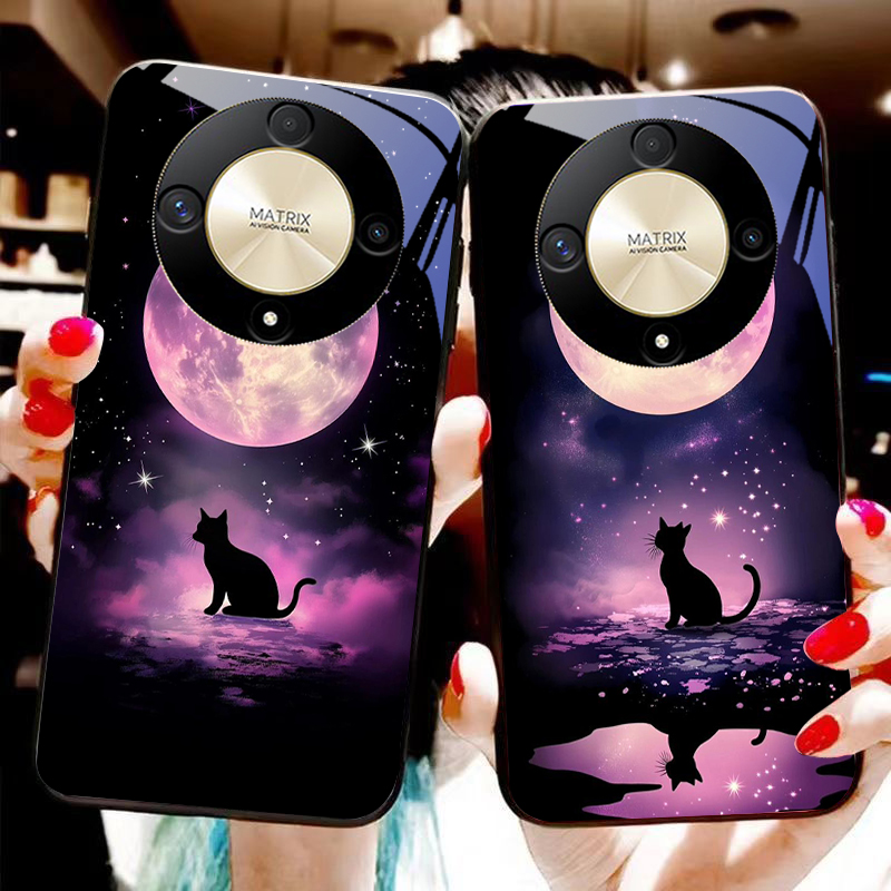 O gato sob a lua para honra ma - Phone Cases Under 200 avaliação e preço