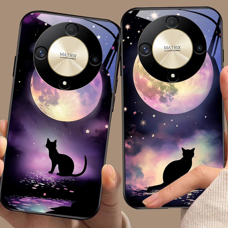 O gato sob a lua para honra ma - Phone Cases Under 200 avaliação e preço