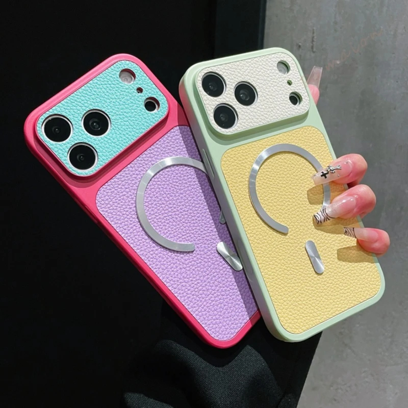 Capa Oficial de Couro Magnétic - Phone Cases Vogue avaliação e preço