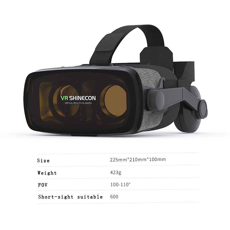 VR Shinecon Casque Viar 3D Ócu - Phone Cases Video avaliação e preço
